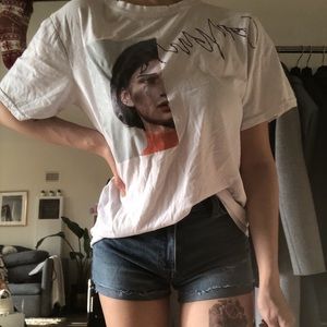 Oversize T-shirt, white